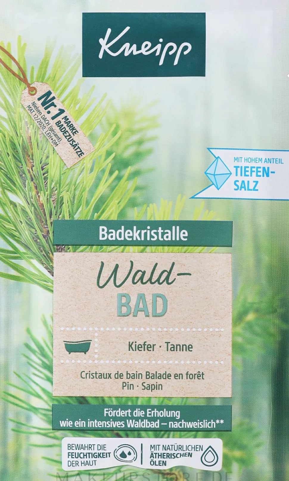 Badesalz Kiefer und Tanne