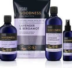 Badesalz mit Lavendel und Bergamotte