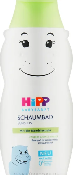 Badeschaum für Babys Nilpferd