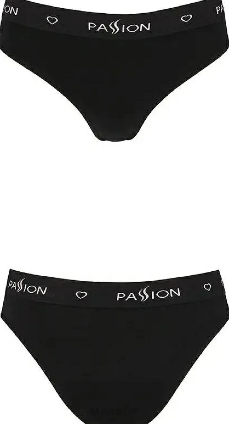 Baumwoll-Slips PS004, schwarz
