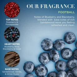 Baylis & Harding Football Blueberry Fizz Kick Off Bath Kit Gift Set