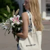 Beige ökologische Tasche EcoVibe
