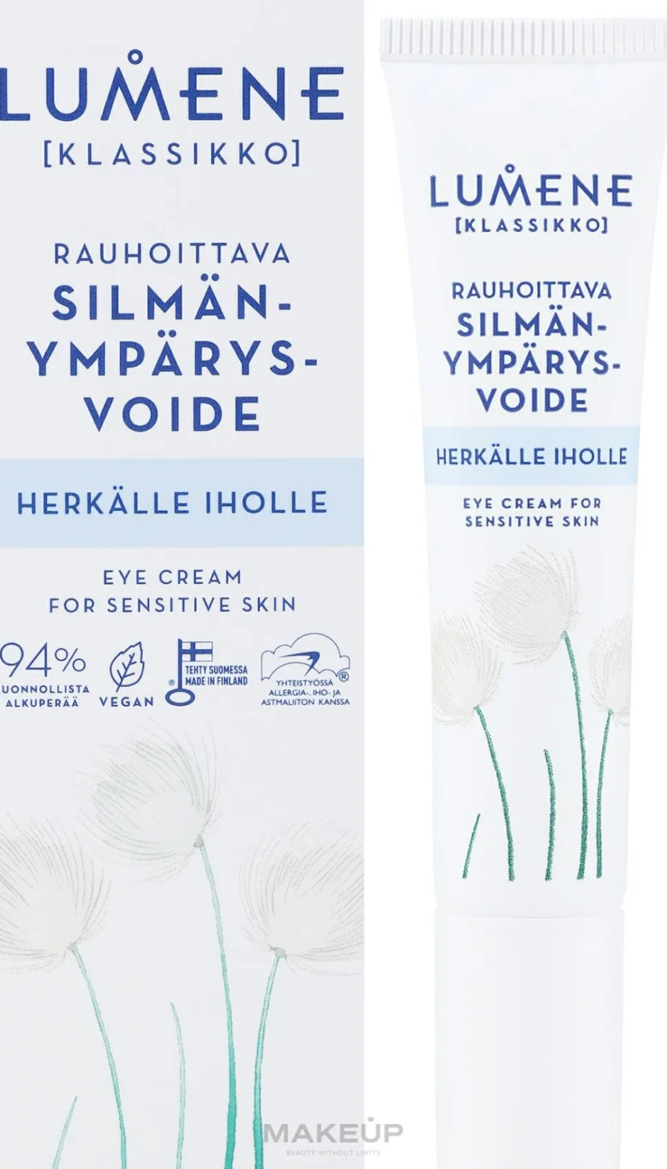 Beruhigende Augencreme für empfindliche Haut