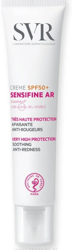 Beruhigende Sonnenschutzcreme gegen Rötungen SPF 50+