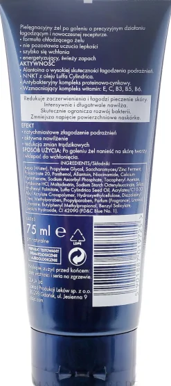 Beruhigendes After Shave Gel für fettige und Mischhaut