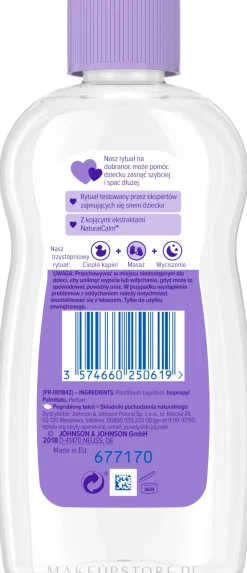 Beruhigendes Körperöl für Babys