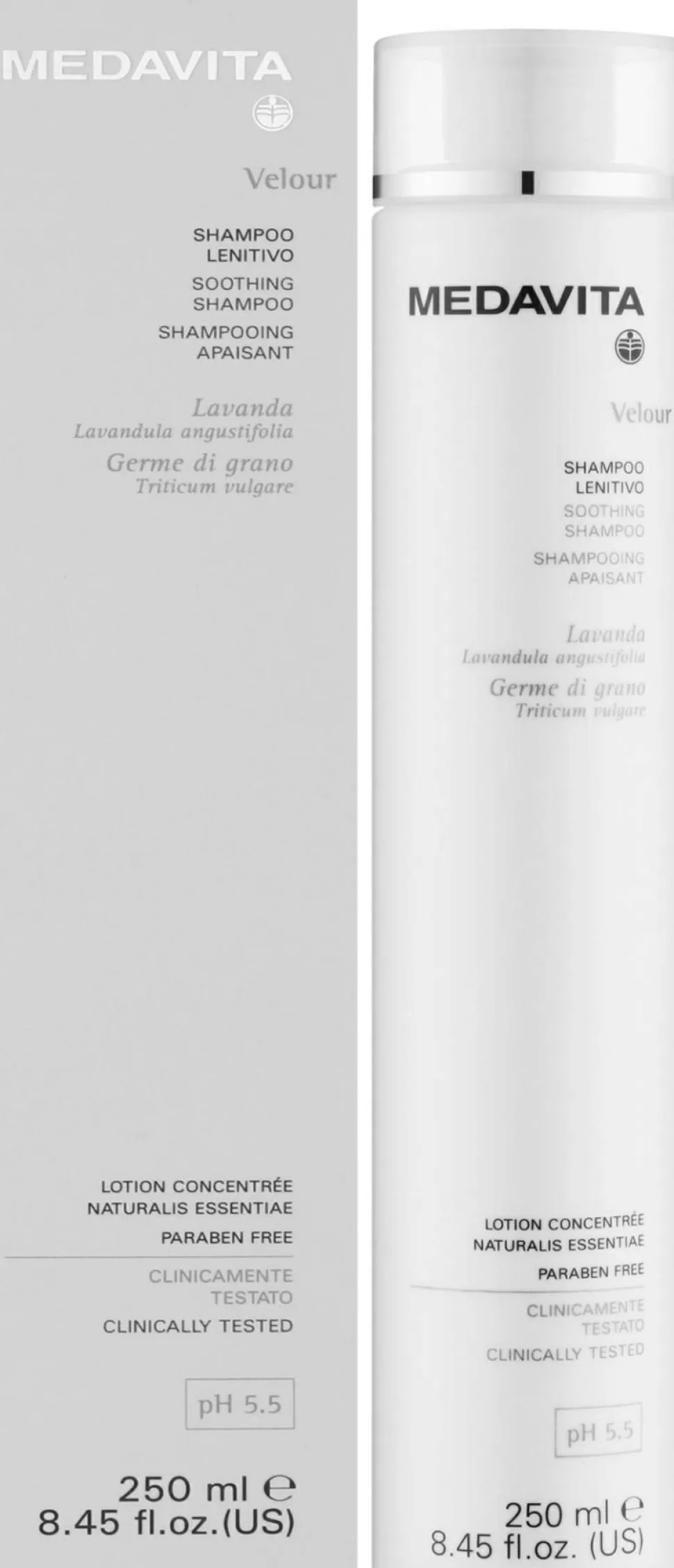 Beruhigendes Shampoo für empfindliche Kopfhaut