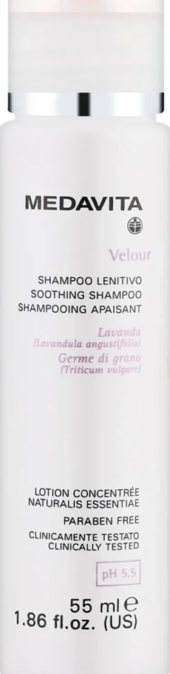 Beruhigendes Shampoo für empfindliche Kopfhaut