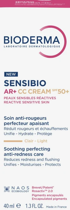 Bioderma Sensibio AR+ CC Cream SPF50+