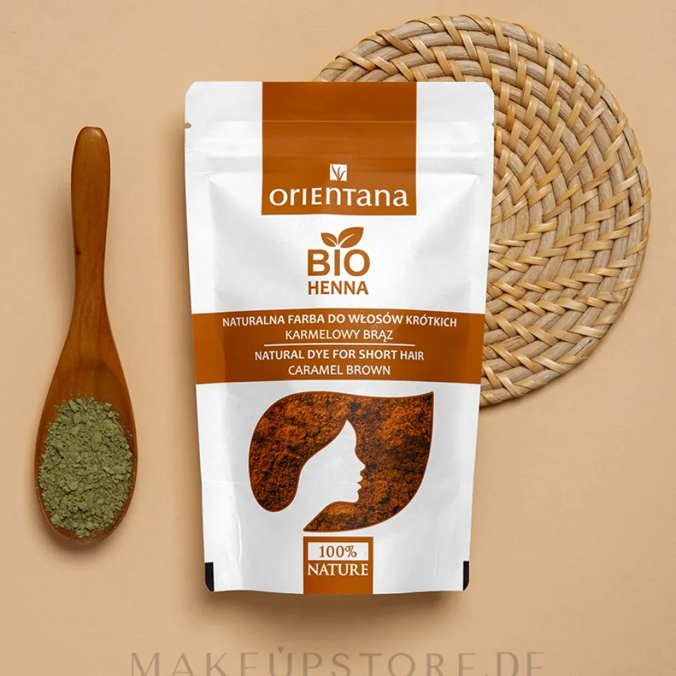 Bio-Henna für kurze Haare
