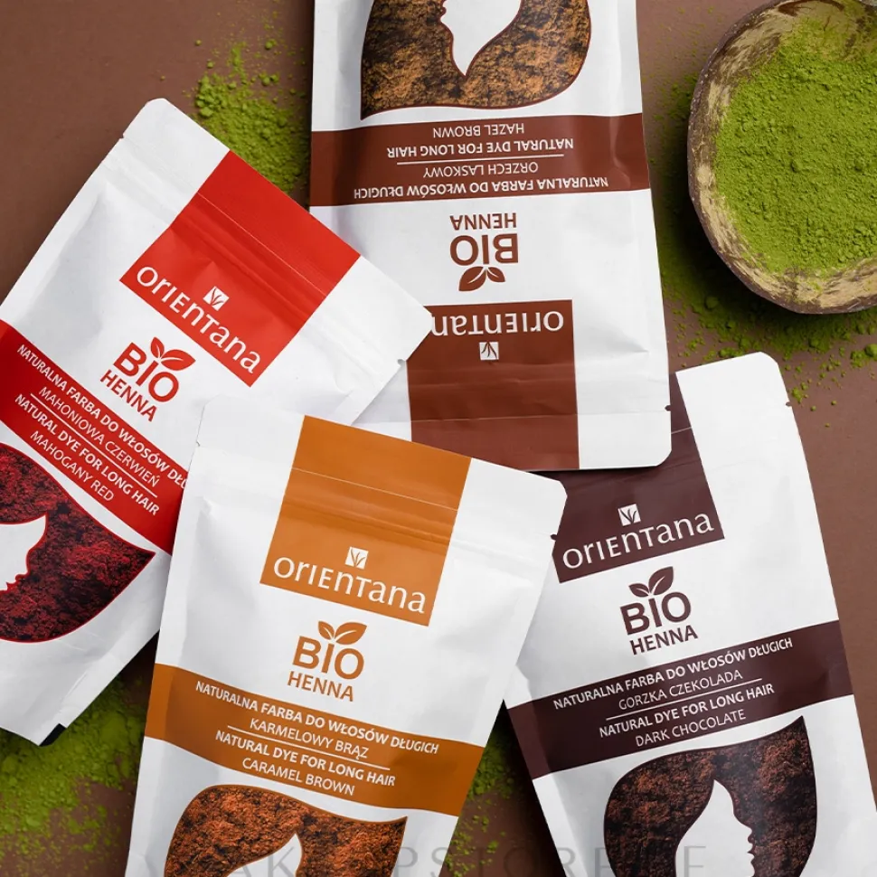 Bio-Henna für kurze Haare