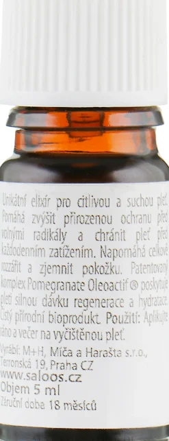 Bioätherisches Elixier mit Squalen und Kamelien