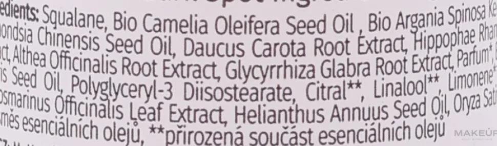 Bioätherisches Elixier mit Squalen und Kamelien