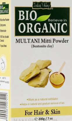 Bio-Tonerde Multani Mitti für Haar und Haut