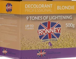 Bleichpuder bis zu 9 Tönen für blondes Haar