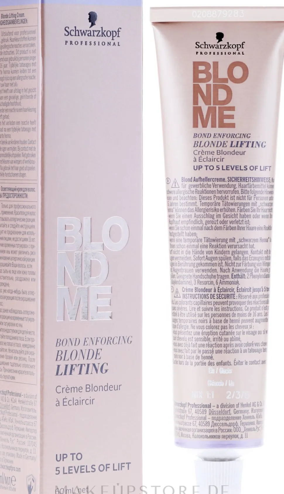 Blond Aufhellercreme