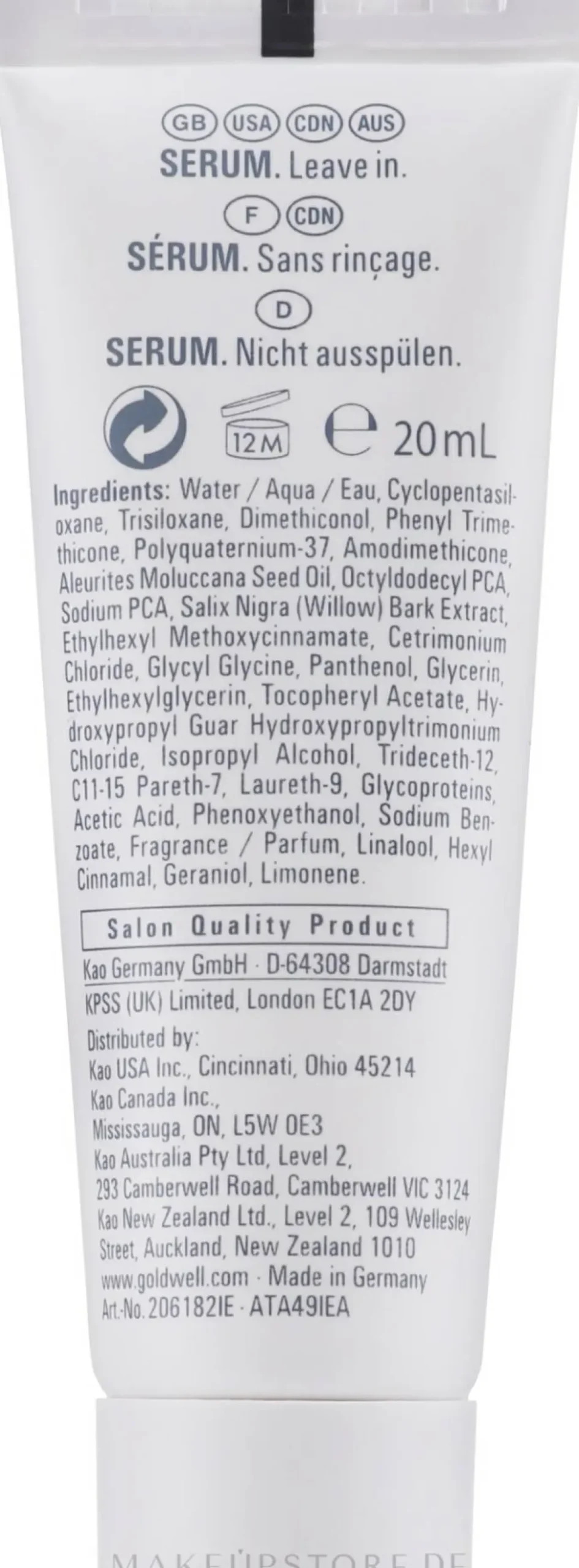 Bändigendes Serum für widerspenstiges Haar