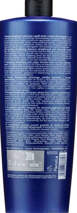 Bändigendes Anti-Frizz Shampoo mit Keratin und Sheabutter