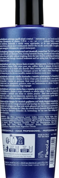Bändigendes Anti-Frizz Shampoo mit Keratin und Sheabutter