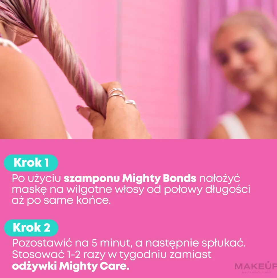Bonding-Maske für die sofortige Reparatur von stark geschädigtem Haar