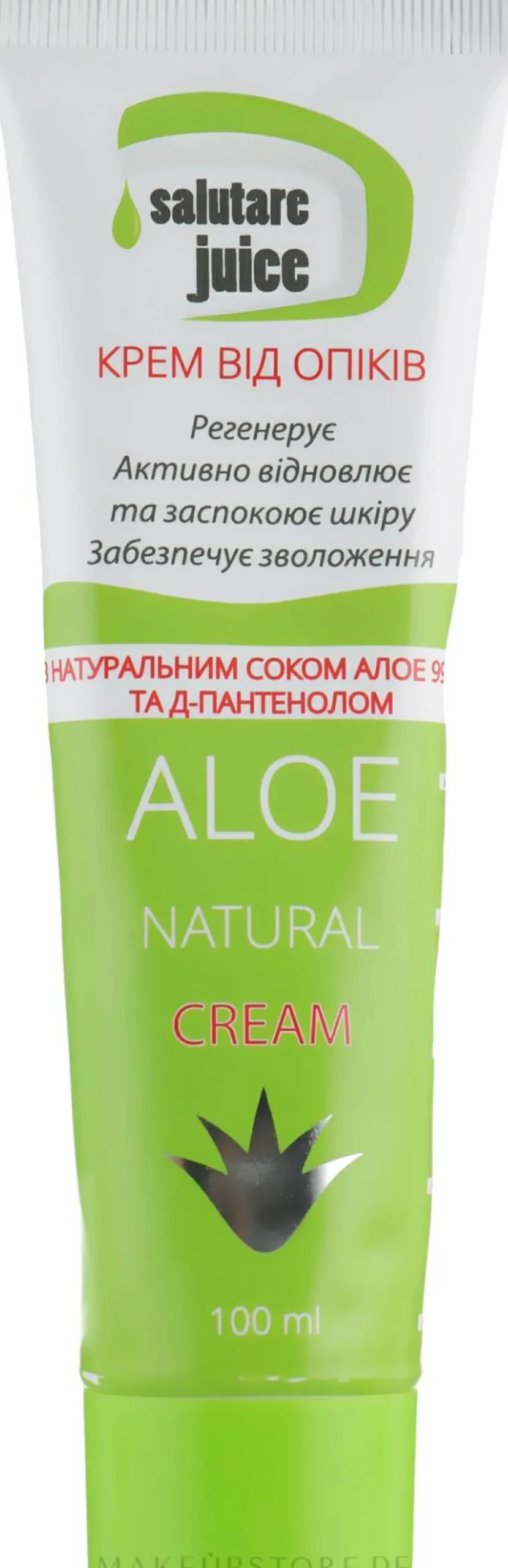 Brandcreme mit Aloe-Saft und D-Panthenol