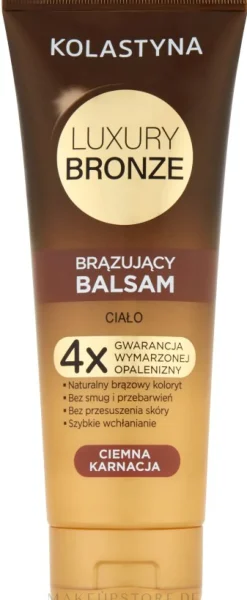 Bräunungsbalsam für dunkle Haut