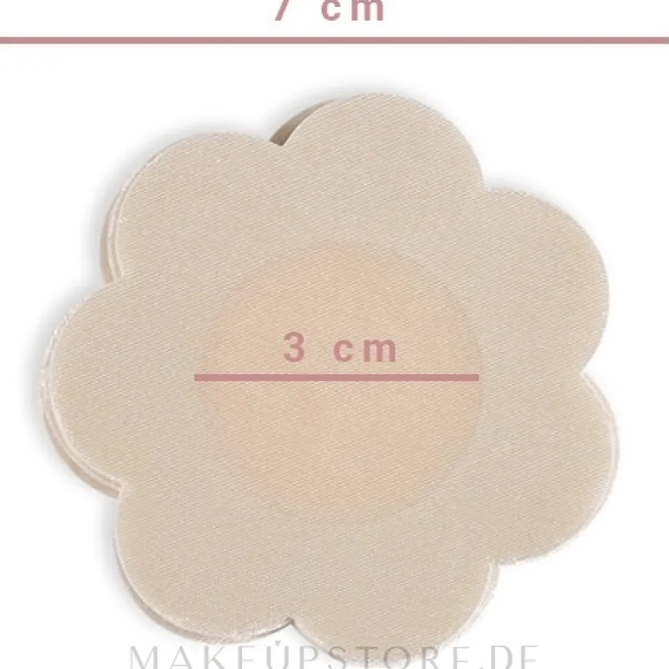 Brustwarzenabdeckung in Blumenform
