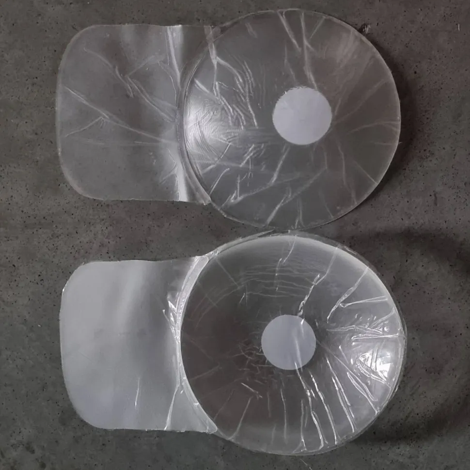 Brustwarzenschoner, transparent, Größe M