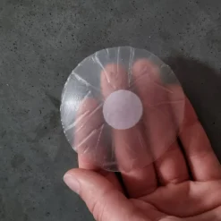 Brustwarzenschutz, rund, transparent