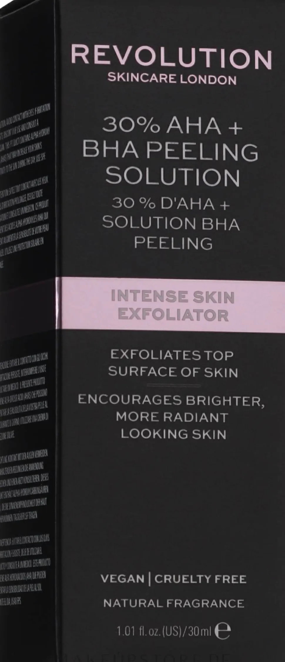 Chemisches Peeling zur Verjüngung der Gesichtshaut mit AHA und BHA