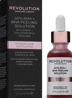 Chemisches Peeling zur Verjüngung der Gesichtshaut mit AHA und BHA