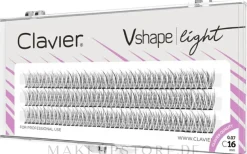 Clavier V-Shape Light Eyelashes