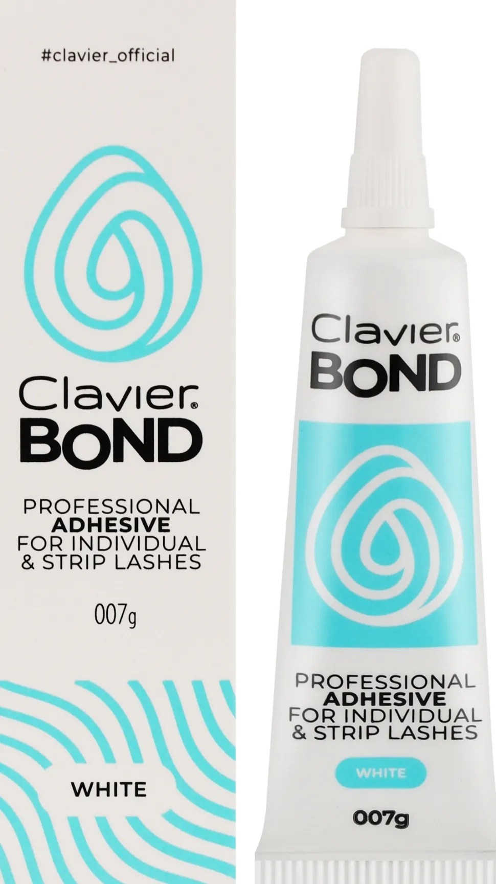 Clavier Bond White