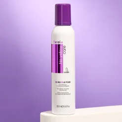 Conditioner-Mousse gegen Gelbstich für aufgehelltes, blondes und gesträhntes Haar