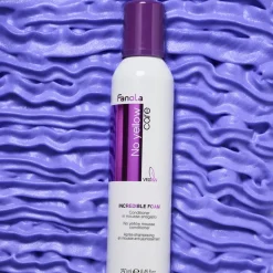 Conditioner-Mousse gegen Gelbstich für aufgehelltes, blondes und gesträhntes Haar