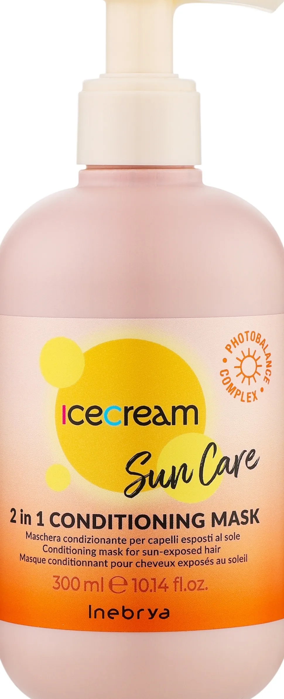 Conditionierende 2-in-1-Maske zur Regeneration von sonnenstrapaziertem Haar