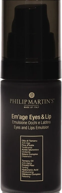 Creme für die Haut um die Augen und Lippen