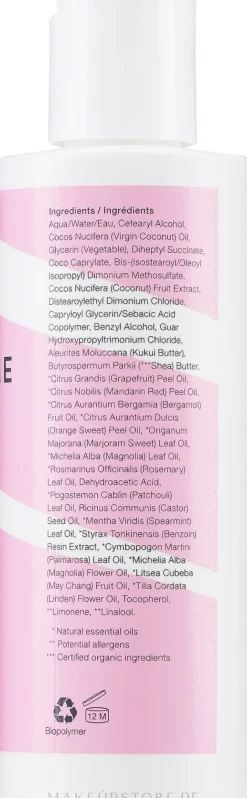 Creme für lockiges Haar