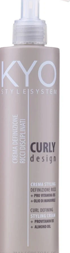 Creme für lockiges Haar mit Mandelöl