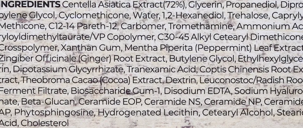 Creme für Problemhaut mit Centella
