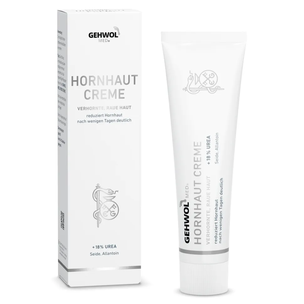 Creme für schwielige Fußhaut
