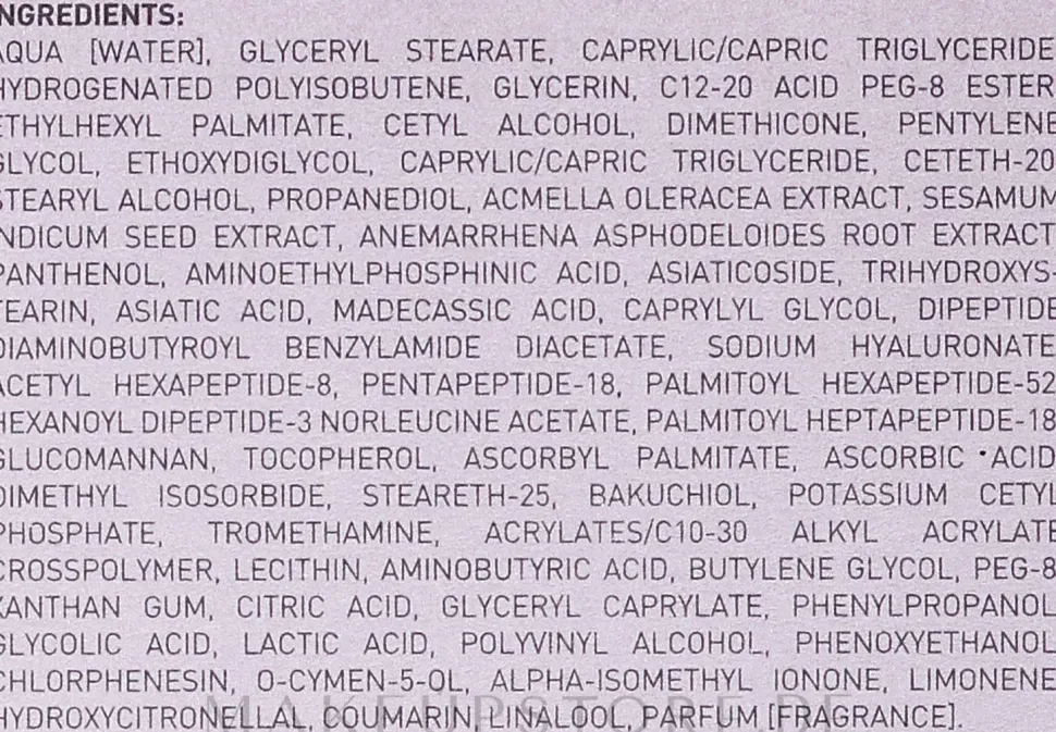 Cremefüller für die Haut um die Lippen
