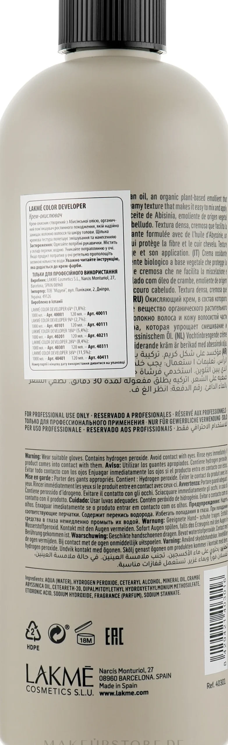 Creme-Oxidationsmittel