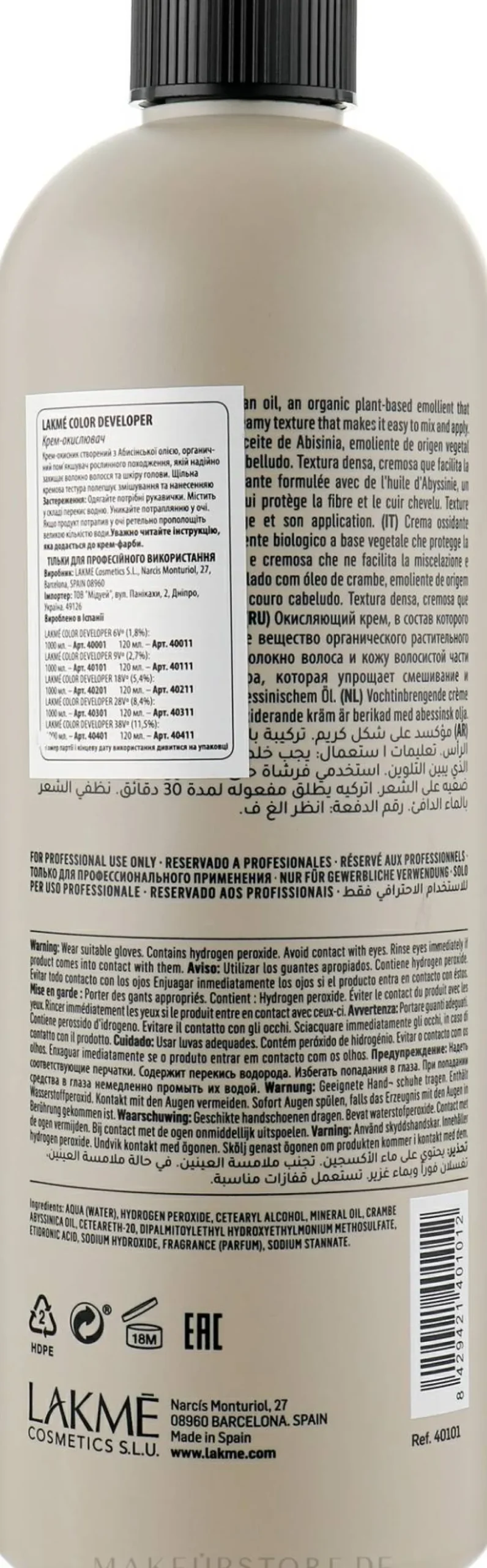 Creme-Oxidationsmittel