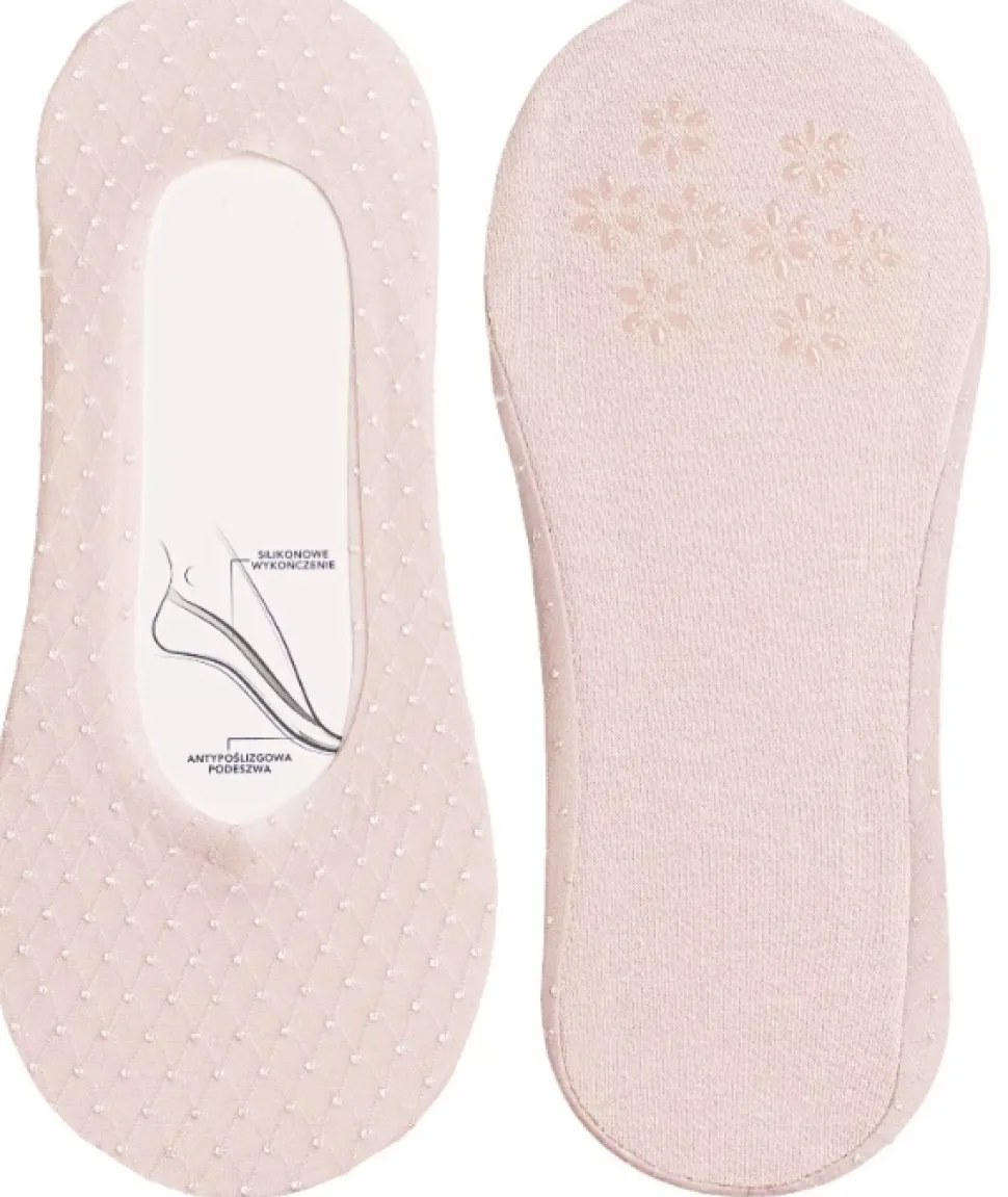 Damen Kurzsocken CDB250-105, puderfarben