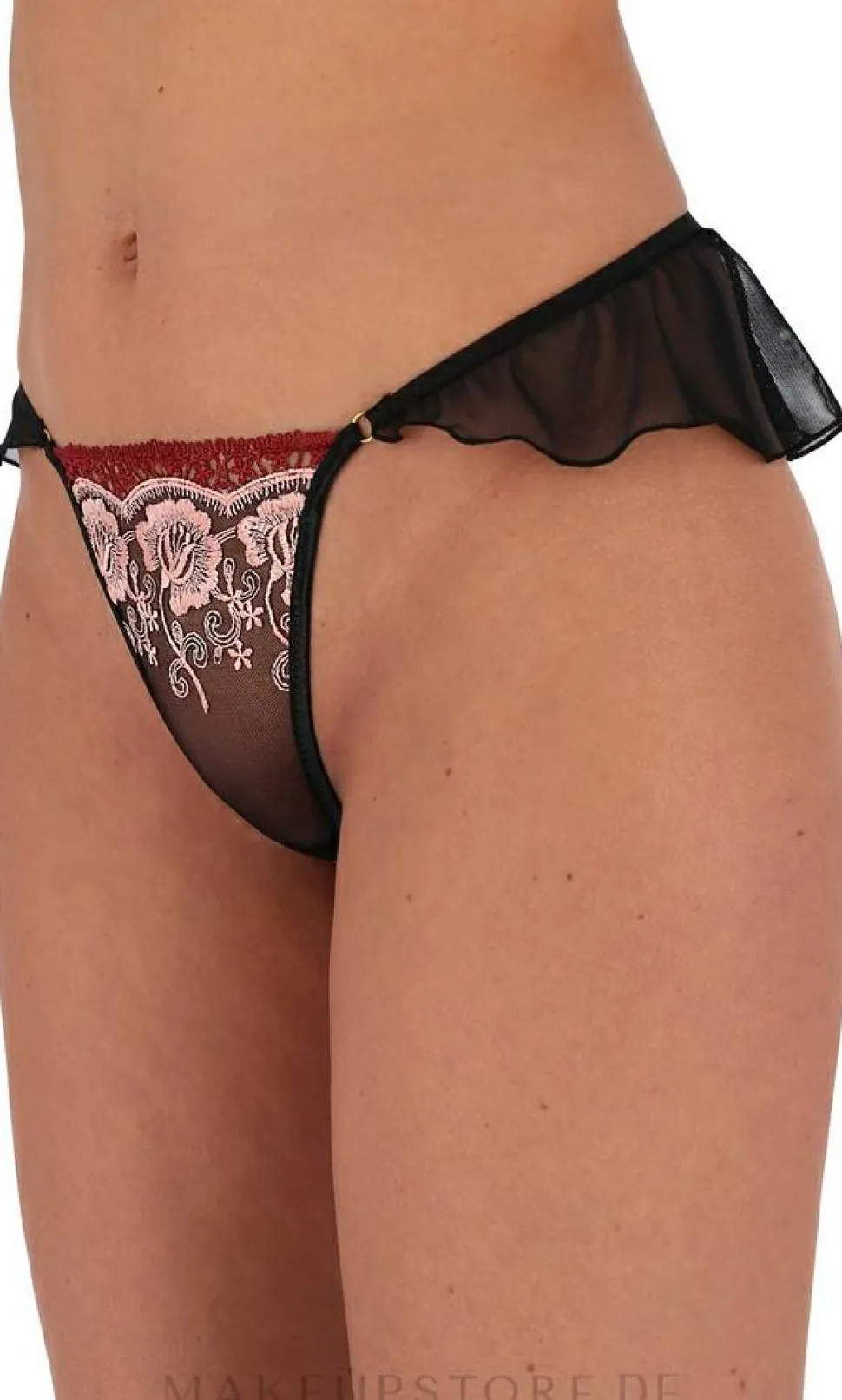 Damen Tanga Dianta, schwarz