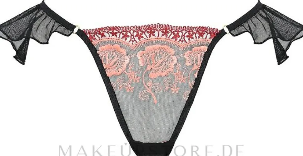 Damen Tanga Dianta, schwarz