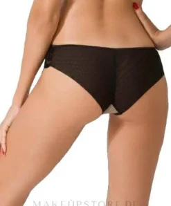 Damenhöschen Antonina Thong schwarz-beige