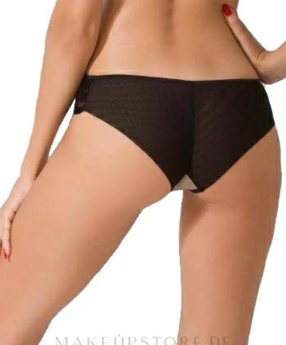 Damenhöschen Antonina Thong schwarz-beige
