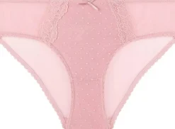 Damen-Spitzen-Bikini-Slips, BCL650-016, hellrosa